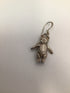 Vintage SET Articulated Teddy Bear Pendant and Earrings